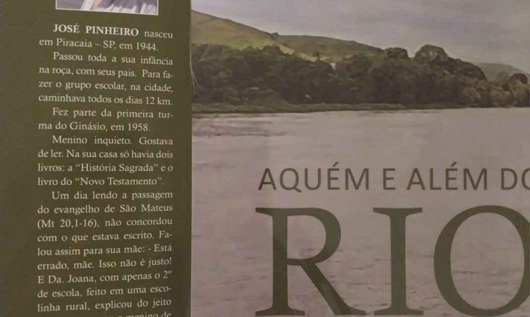 LIVRO “Aquém e além do Rio” (José Pinheiro)