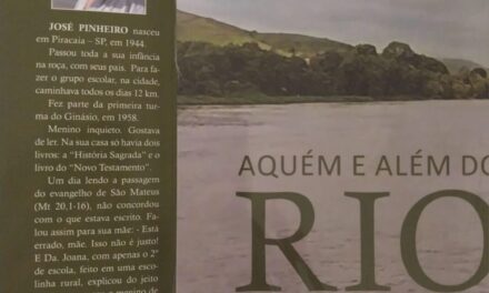 LIVRO “Aquém e além do Rio” (José Pinheiro)