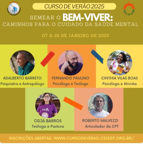 INSCRIÇÕES ABERTAS – CURSO DE VERÃO 2025